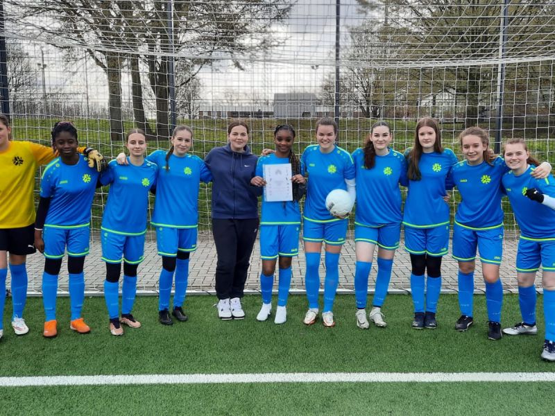 mannschaftsfoto maedchen